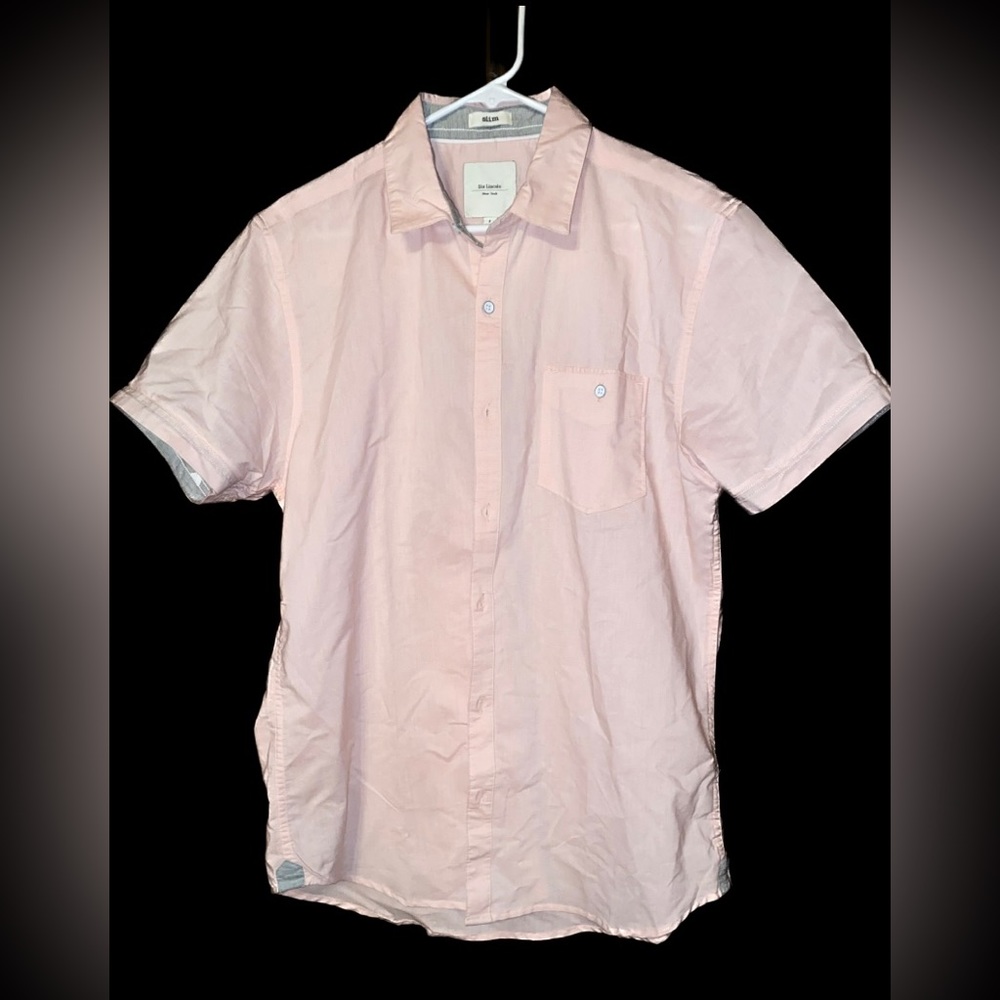 Mens Button Down Casual Shirt